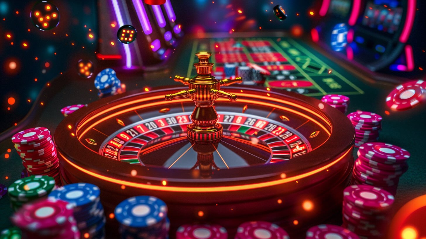 Antarmuka taruhan Three Card Poker dengan opsi fold dan play di jangkar128